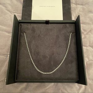 David Yurman Mens medium box chain 4mm  22”
